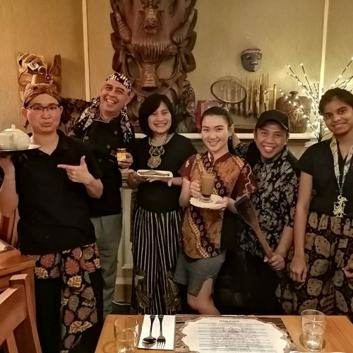 Team in Batik